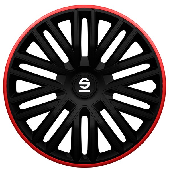 Hjulsidor/ Navkapslar, Universal Sparco SP 1485BKRD