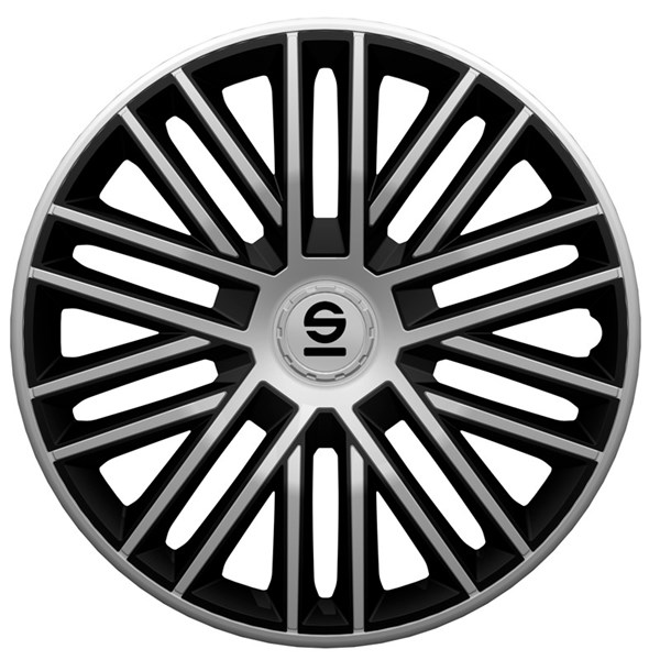 Hjulsidor/ Navkapslar, Universal Sparco SP 1485SVBK