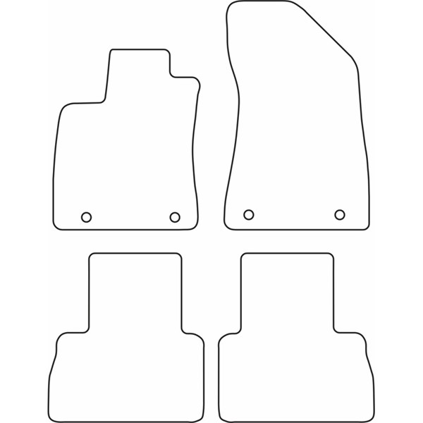 Textilmatta, kupé, Fram och bak Autostyle TM MG501V AutoStyle Textilmatta, kupé, Fram och bak Autostyle TM MG501V AutoStyle