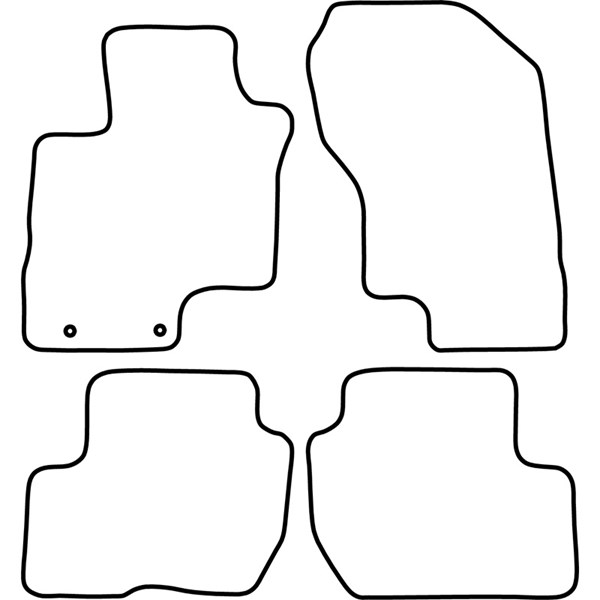 Textilmatta, kupé, Fram och bak Autostyle TM MT531V AutoStyle Textilmatta, kupé, Fram och bak Autostyle TM MT531V AutoStyle