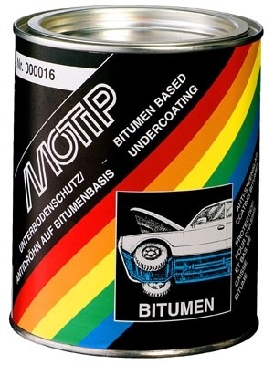Understellsbeskyttelse svart Motip Bitumen Undercoating 2.5 Motip