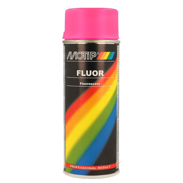 Fluorescerande lack rosa Motip 400ml, Universal