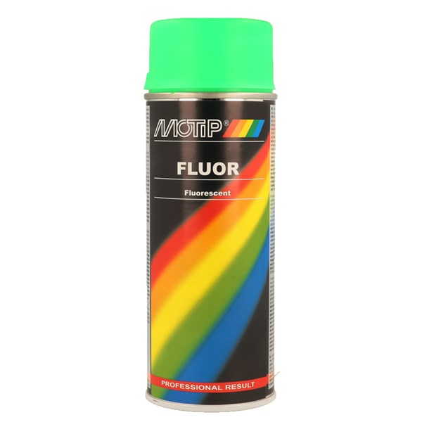 Fluorescerande lack grön Motip 400ml, Universal Motip 04023