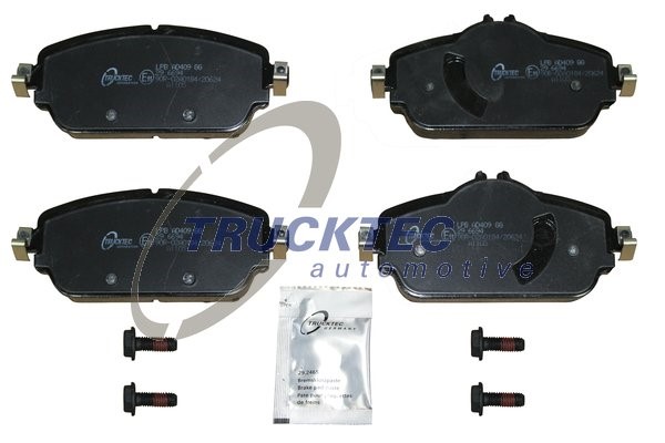Bromsbeläggsats, Framaxel Trucktec automotive 02.35.466 TRUCKTEC AUTOMOTIVE