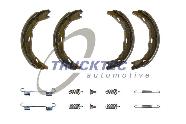 Bromsbackar, sats, parkeringsbroms, Bakaxel Trucktec automotive 0 TRUCKTEC AUTOMOTIVE