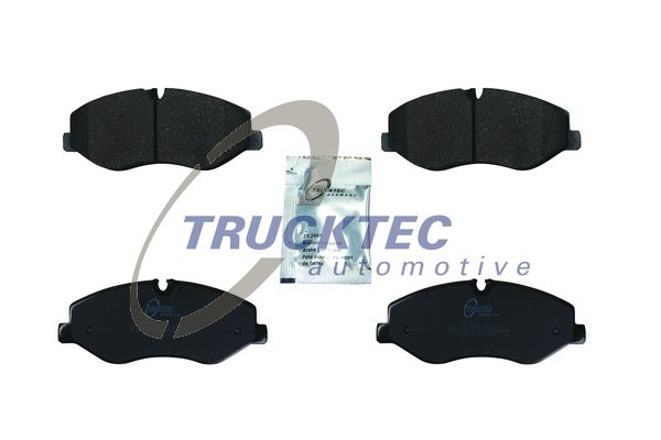 Bromsbeläggsats, Framaxel Trucktec automotive 02.35.497 TRUCKTEC AUTOMOTIVE