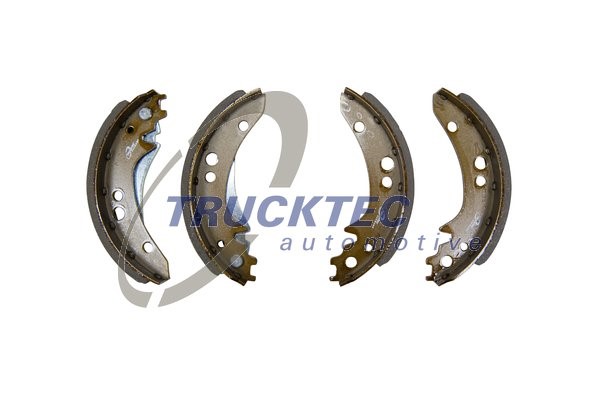 Bromsbackar, sats, Bakaxel Trucktec automotive 02.35.502 TRUCKTEC AUTOMOTIVE Bromsbackar, sats, Bakaxel Trucktec automotive 02.35.502 TRUCKTEC AUTOMOTIVE
