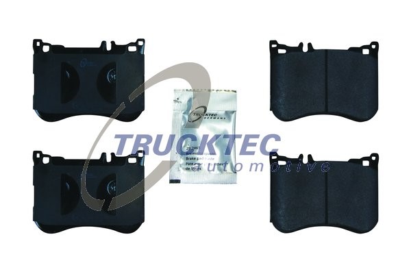 Bromsbeläggsats, Framaxel Trucktec automotive 02.35.508 TRUCKTEC AUTOMOTIVE