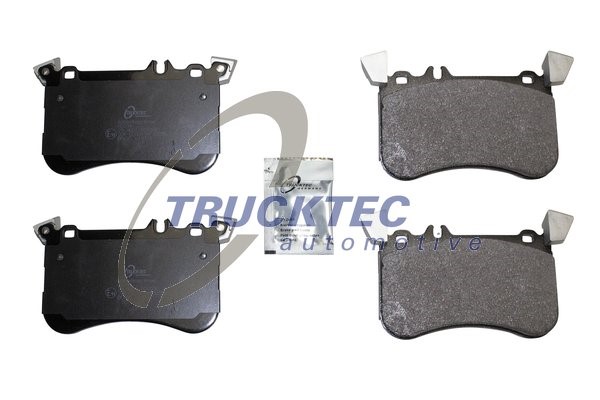 Bromsbeläggsats, Framaxel Trucktec automotive 02.35.572 TRUCKTEC AUTOMOTIVE