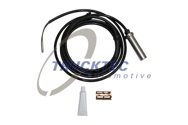 ABS-givare, Sensor, hjulvarvtal, Fram, höger eller vänster Truckt TRUCKTEC AUTOMOTIVE
