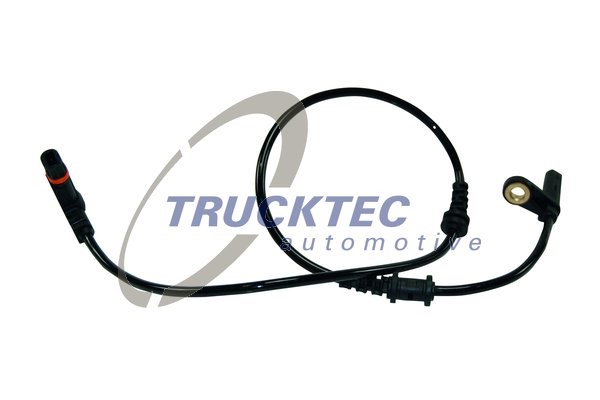 ABS-givare, Sensor, hjulvarvtal, Fram, höger eller vänster Truckt TRUCKTEC AUTOMOTIVE