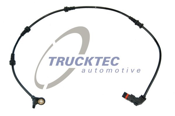 ABS-givare, Sensor, hjulvarvtal, Fram, höger eller vänster Truckt TRUCKTEC AUTOMOTIVE