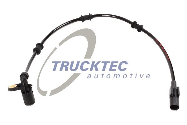 ABS-givare, Sensor, hjulvarvtal, Bakaxel vänster Trucktec automot TRUCKTEC AUTOMOTIVE