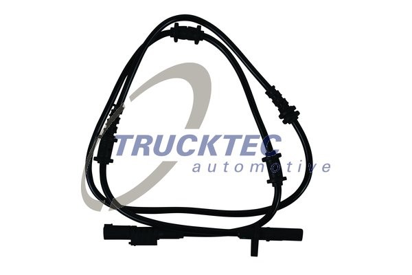 ABS-givare, Sensor, hjulvarvtal, Fram, höger eller vänster Truckt TRUCKTEC AUTOMOTIVE