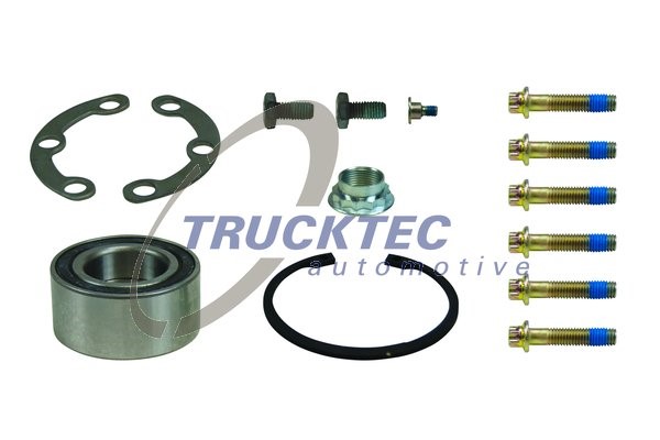 Hjullagersats, Bakaxel, båda sidor Trucktec automotive 02.43.184 TRUCKTEC AUTOMOTIVE