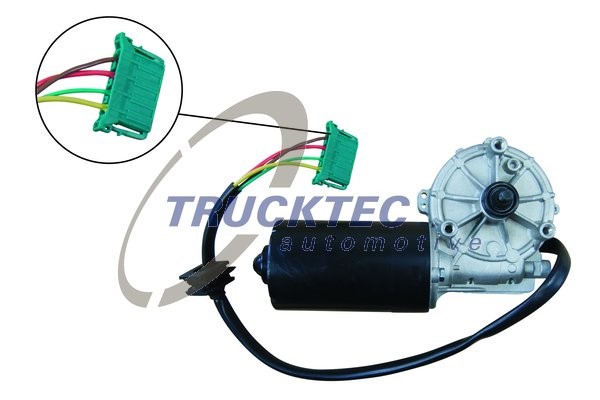 Torkarmotor 12V, Fram Trucktec automotive 02.58.040 TRUCKTEC AUTOMOTIVE