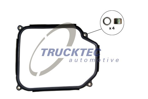Packning, oljetråg, automatväxellåda Trucktec automotive 07.25.02 TRUCKTEC AUTOMOTIVE