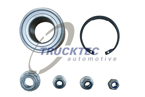 Hjullagersats, Fram, höger eller vänster Trucktec automotive 07.3 TRUCKTEC AUTOMOTIVE