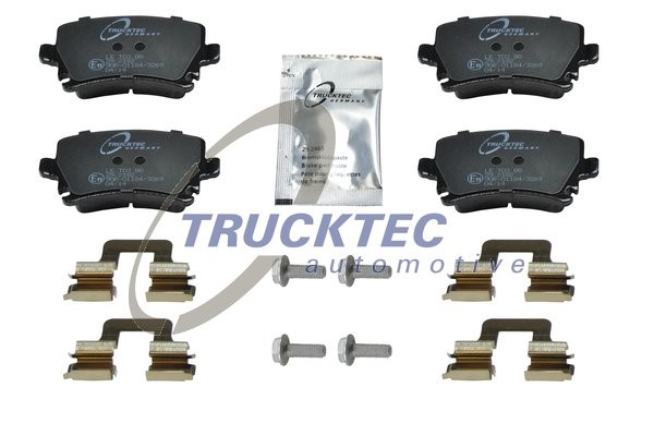 Bromsbeläggsats, Bakaxel Trucktec automotive 07.35.138 TRUCKTEC AUTOMOTIVE