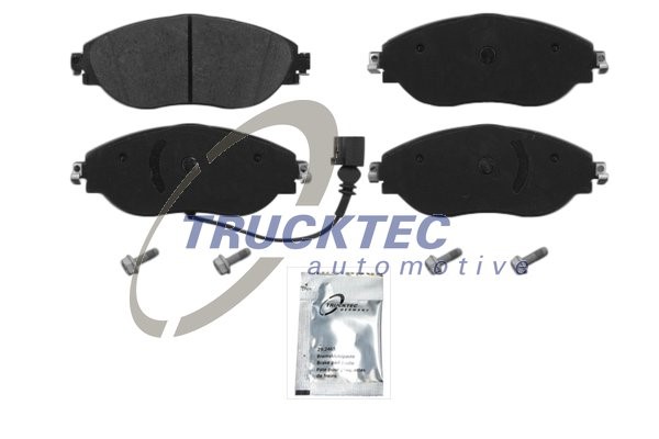 Bromsbeläggsats, Framaxel Trucktec automotive 07.35.221 TRUCKTEC AUTOMOTIVE