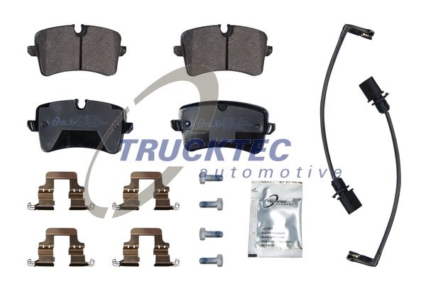 Bromsbeläggsats, Bakaxel Trucktec automotive 07.35.260 TRUCKTEC AUTOMOTIVE