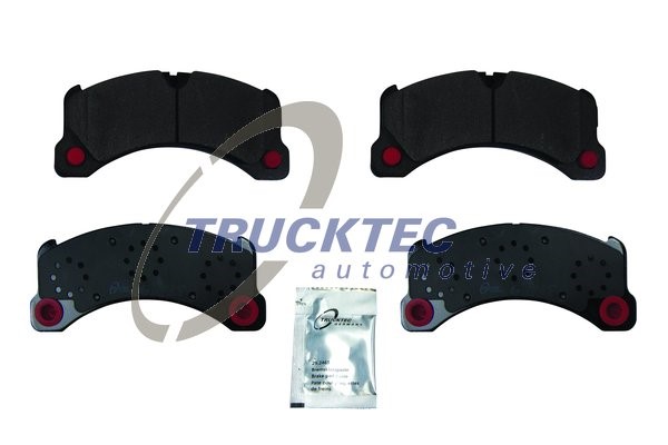 Bromsbeläggsats, Framaxel Trucktec automotive 07.35.282 TRUCKTEC AUTOMOTIVE