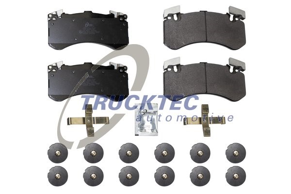Bromsbeläggsats, Framaxel Trucktec automotive 07.35.308 TRUCKTEC AUTOMOTIVE