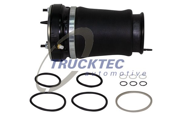 Luftfjäder, hjulupphängning, framaxel höger Trucktec automotive 0 TRUCKTEC AUTOMOTIVE Luftfjäder, hjulupphängning, framaxel höger Trucktec automotive 0 TRUCKTEC AUTOMOTIVE