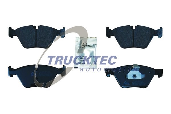 Bromsbeläggsats, Framaxel Trucktec automotive 08.34.192 TRUCKTEC AUTOMOTIVE