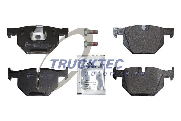 Bromsbeläggsats, Bakaxel TRUCKTEC AUTOMOTIVE