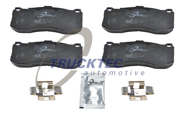 Bromsbeläggsats, Framaxel Trucktec automotive 08.35.042 TRUCKTEC AUTOMOTIVE