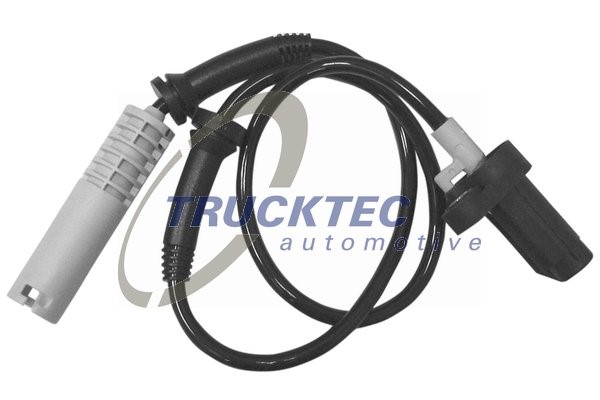 ABS-givare, Sensor, hjulvarvtal, Fram, höger eller vänster Truckt TRUCKTEC AUTOMOTIVE