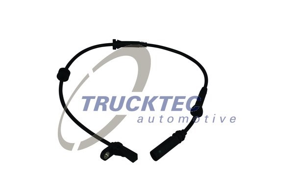 ABS-givare, Sensor, hjulvarvtal, Fram, höger eller vänster Truckt TRUCKTEC AUTOMOTIVE