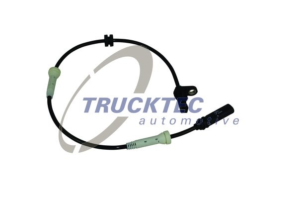 ABS-givare, Sensor, hjulvarvtal, Fram, höger eller vänster Truckt TRUCKTEC AUTOMOTIVE