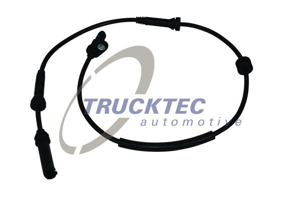 ABS-givare, Sensor, hjulvarvtal, Fram, höger eller vänster Truckt TRUCKTEC AUTOMOTIVE