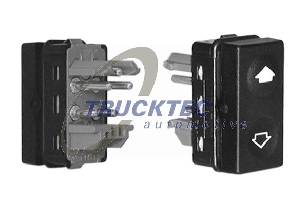 Brytare, fönsterhiss, Bak Trucktec automotive 08.61.001 TRUCKTEC AUTOMOTIVE