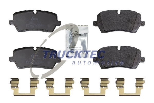 Bromsbeläggsats, Bakaxel Trucktec automotive 22.35.124 TRUCKTEC AUTOMOTIVE