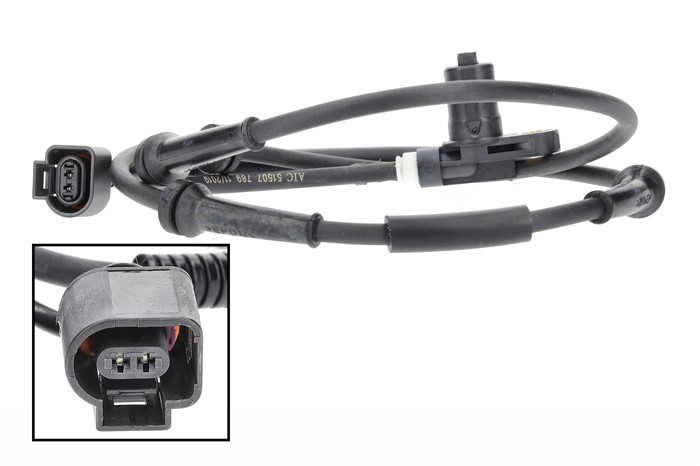 ABS-givare, Sensor, hjulvarvtal, Bakaxel, båda sidor Aic 51507 AIC