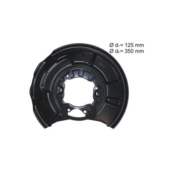 Bromssköld, Bakaxel vänster Aic 55099 AIC