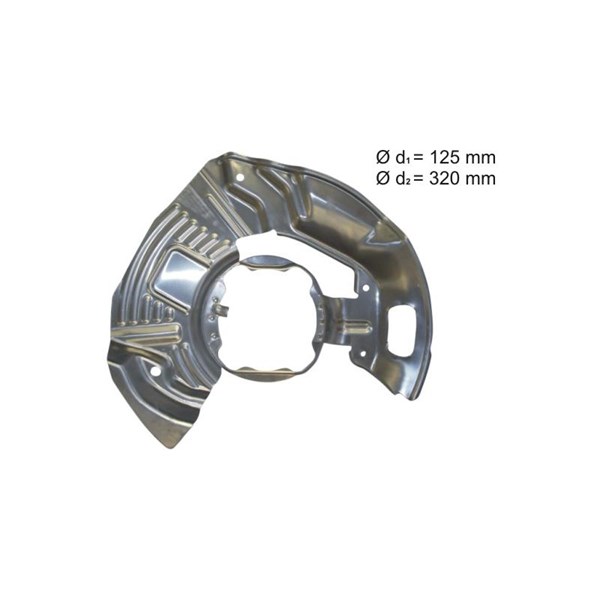 Bromssköld, framaxel höger Aic 55507 AIC