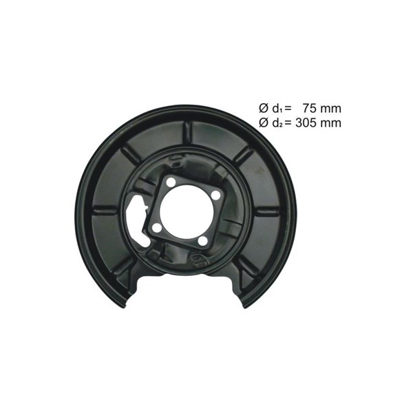 Bromssköld, Bakaxel höger Aic Original aic quality 55686 AIC