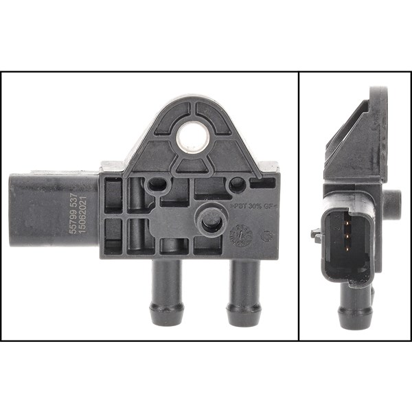 Sensor, avgastryck Aic Original aic quality 55799 AIC
