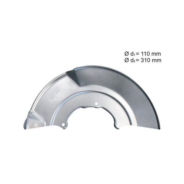 Bromssköld, framaxel vänster Aic 56017 AIC