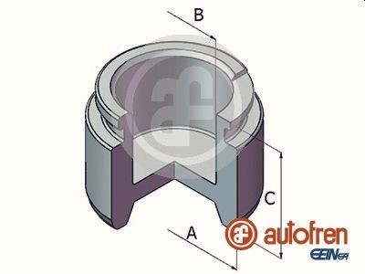Kolv, bromsok, Framaxel Autofren seinsa D025329 AUTOFREN SEINSA