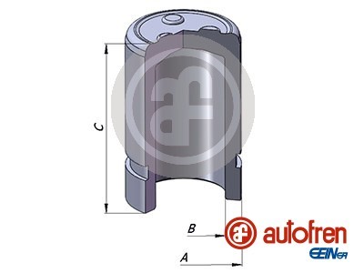 Kolv, bromsok, Bakaxel Autofren seinsa D025343 AUTOFREN SEINSA