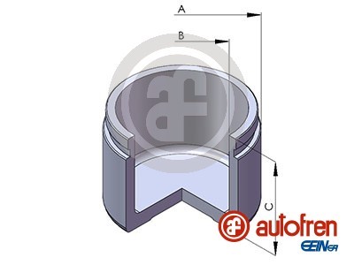 Kolv, bromsok, Framaxel Autofren seinsa D025361 AUTOFREN SEINSA