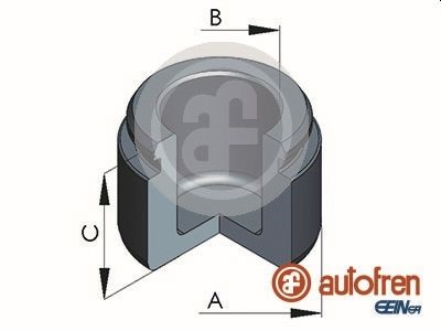Kolv, bromsok, Framaxel Autofren seinsa D025372 AUTOFREN SEINSA
