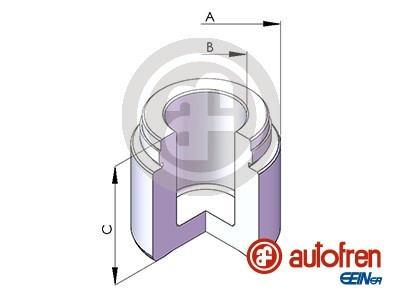 Kolv, bromsok, Framaxel Autofren seinsa D02537 AUTOFREN SEINSA