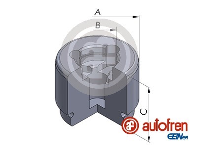 Kolv, bromsok, Framaxel Autofren seinsa D025411 AUTOFREN SEINSA