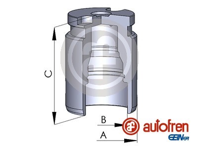 Kolv, bromsok, Bakaxel Autofren seinsa D025417 AUTOFREN SEINSA